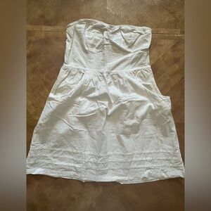 Mossimo Supply Co. Strapless White Dress